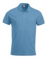 Heren Polo Clique Classic Lincoln 028244 Licht Blauw